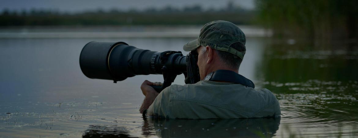 Photographer in Water Photographer in Water